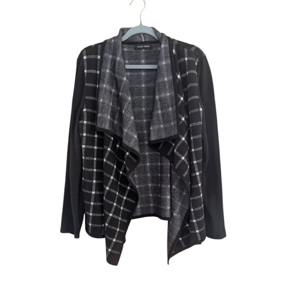 Ivanka Trump Open Front Cardigan